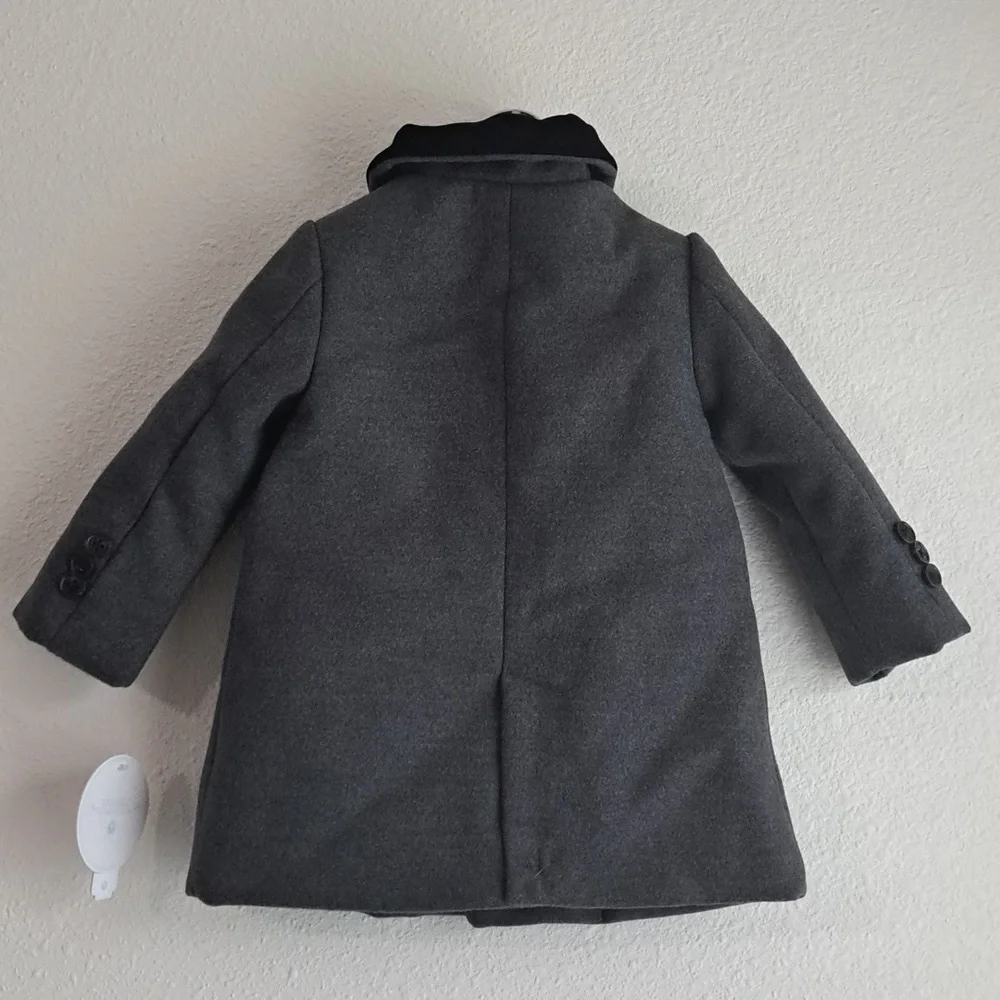 Edgehill Collection Baby Boy 12-24 Months Long Sleeve Button Front Dress…